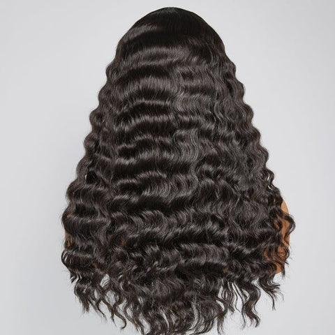 Real HD Lace |Pineapple Wavy 13x4 HD Lace Pre-Plucked Clean Hairline Pre-Bleached Knots